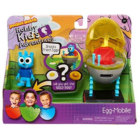 Figuras de acción Just Play Hobby Kids con Egg-Mobile desde hace más de 3 años
