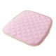 thumbnail image 1 of Almohadón para silla de comedor acolchado con espuma de memoria, rebote lento, color rosa, 1 of 5