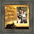 thumbnail image 3 of Classic Motorcycle "It's Not the Destination, It's the Journey" Sunset with Personalized Picture Frame, 10X10 9760, 3 of 6