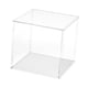 thumbnail image 3 of Caja de almacenamiento transparente con forma de cubo organizador, bolsas y contenedores de almacenamiento. 20x20x20cm, 3 of 9