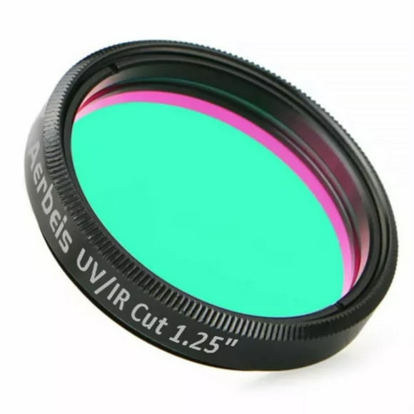Filtro de telescopio Aerbeis UV IR Cut de 1.25 pulgadas para telescopio