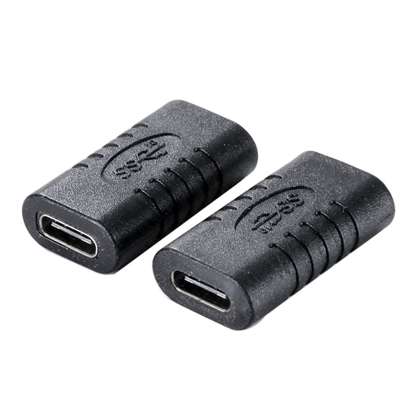 Adapter Female to Female Converter Portable Data Sync Adapter Type-C Extension Cable for Phone Tablet