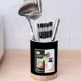 thumbnail image 4 of Kitchen Utensil Holder Large Capacity Counter Organizer Angled Design to Prevent Water Accumulation, Store Forks, Chopstick, Serving Spoons, Knives, and Other Cooking Tools, 4 of 6