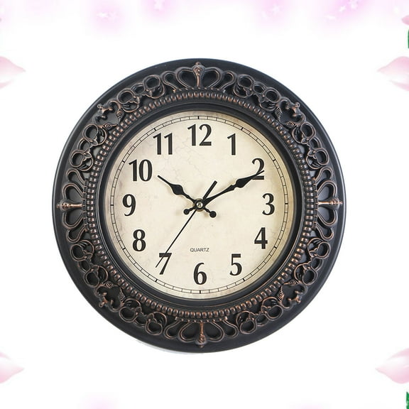 WHAMVOX  Vintage Wall Clock Home Decorative Accessories Clocks for Living Room