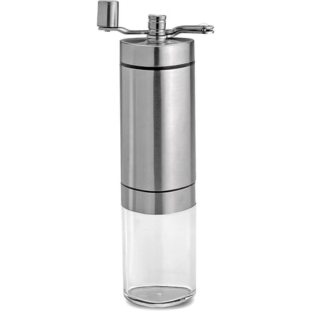 MEDca Manual Pill Grinder - Travel Size Stainless Steel Pill Crusher, 1 Pack