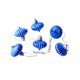 thumbnail image 3 of 6pcs Onions Shaped Hanging Ornaments Red White Blue Baubles Set For Independence Day 4th Of July Christmas Tree Holiday Party Home Decorative Supplies, 3 of 6