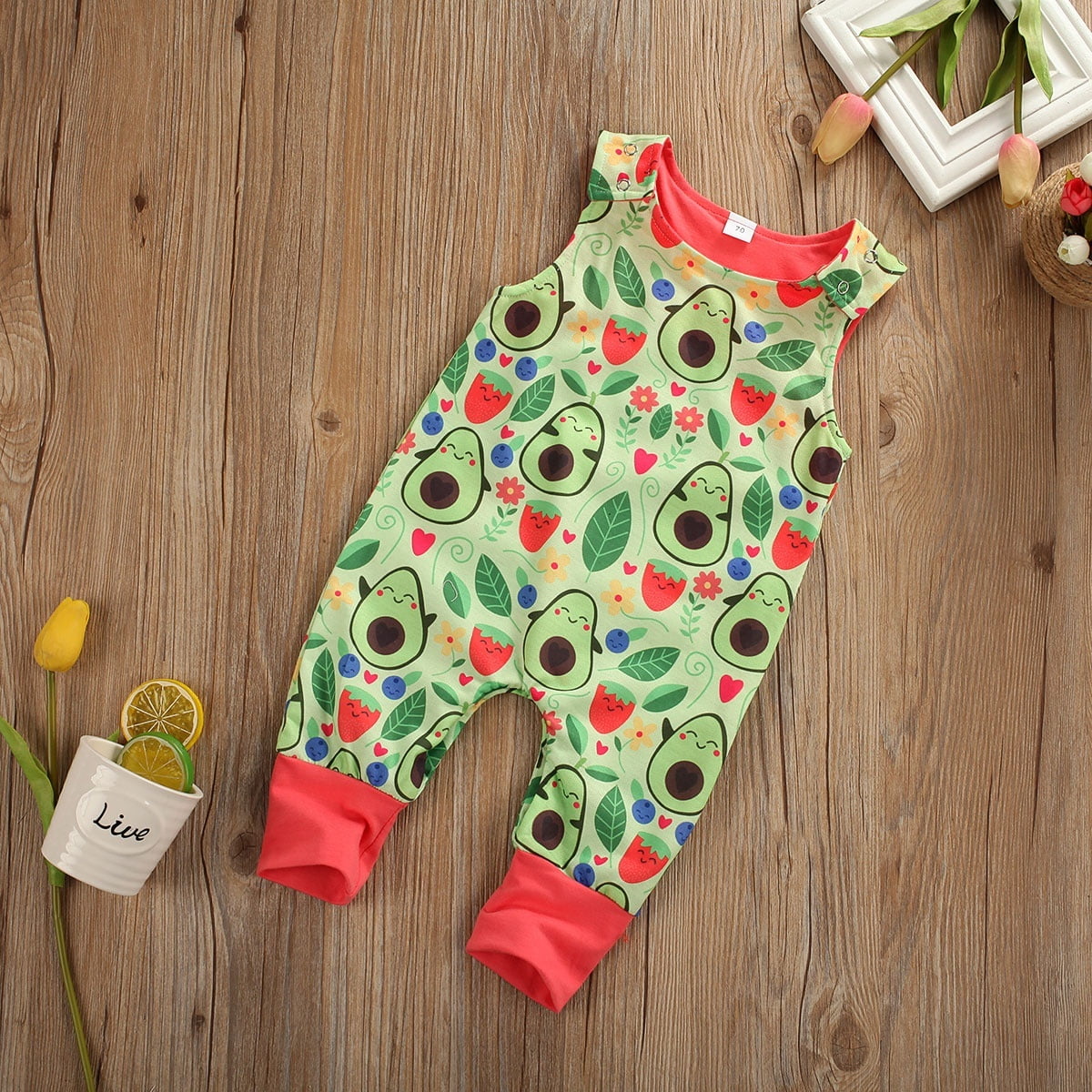 Newborn Baby Girl Long Sleeve Romper Bodysuit Jumpsuit Outfits Sunsuit Clothes