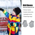 thumbnail image 2 of Minnieouse 1 par de guantes para niños, calentador de manos para exteriores de estilo sencillo, cubiertas para calentar manos para niños y guantes y mitones gris claro, 2 of 6