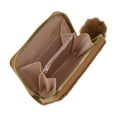 thumbnail image 3 of Unique Bargains 1 Pc Coin Purse Wallet Portable Zipper Coin Purse Pouch Small Brown, 3 of 5