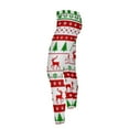 thumbnail image 6 of oelaio Women's Christmas Holiday Leggings High Waist Xmas Tree Reindeer Print Tights Stretchy Lounge Yoga Tights Multicolor M, 6 of 9