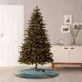 thumbnail image 6 of Salouo Cloud Sky Green Dragon Christmas Tree Skirt 36" Farmhouse Christmas Decorations Snowman Xmas Tree Skirt Tree Mat for Holiday Party Decor, 6 of 8