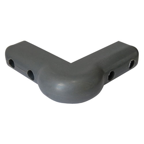 Vestil Manufacturing CB-3 1.06 in. Rubber Corner Guard, 12 Piece