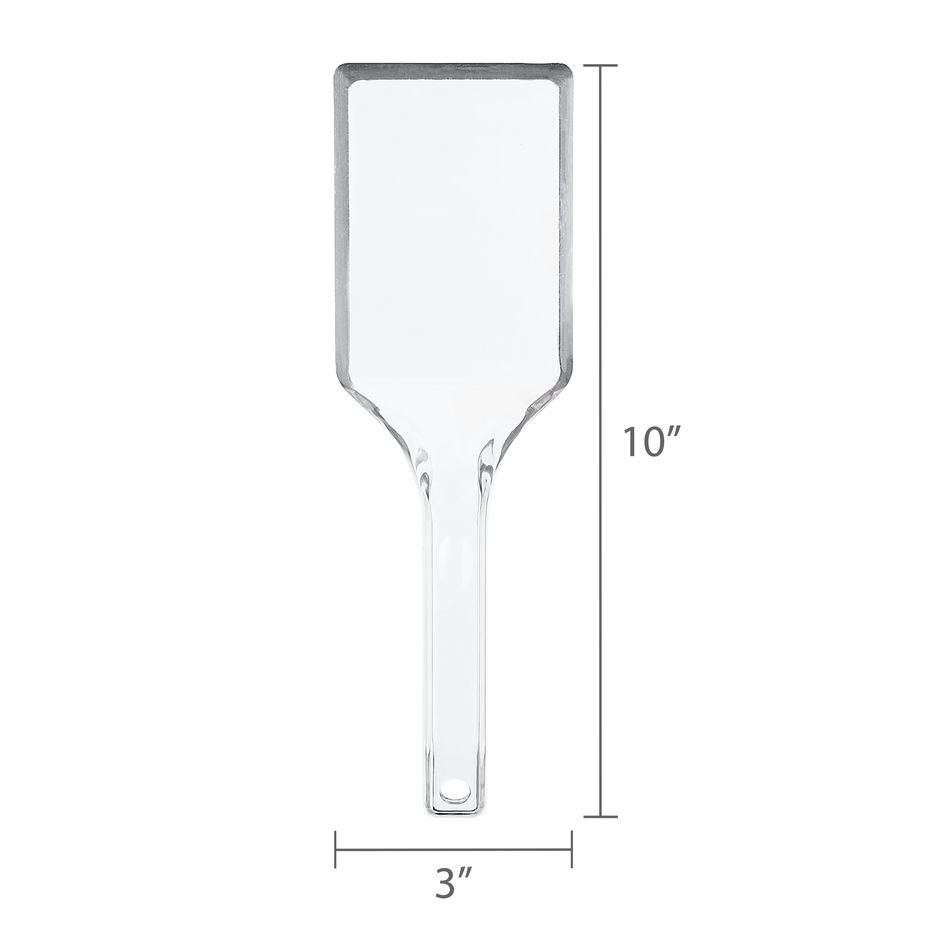 Clear Plastic Cake Spatula Set, 2 Pieces, Way To Celebrate
