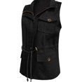 thumbnail image 5 of shqvo Women's Casual Sleeveless Buttoned Vest Lightweight Layering Piece for Autumn Winter Wardrobe, 5 of 5