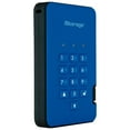 thumbnail image 3 of iStorage diskAshur² - Solid state drive - encrypted - 128 GB - external (portable) - USB 3.1 - FIPS 197, 256-bit AES-XTS - ocean blue - TAA Compliant, 3 of 3