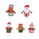 thumbnail image 2 of Matsuzay Bolsa de regalo, soporte para regalo, tarro de caramelo, forro polar, mano de obra suave, contenedor de galletas, colgante de Navidad, Kits de decoración para fiestas Anciano Forma, 2 of 6