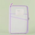 thumbnail image 1 of Bolsa de almacenamiento de papelería A4, bolsa de malla de doble capa con cremallera, carpetas organizadoras de gran capacidad, suministros escolares y de oficina, bolsa estacionaria, 1 of 5