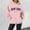 Pink, variant on XINXIAOO Hoodies Sweatshirt for Women Long Sleeve Hoodie Womens Pullover Hoodie Graphic Hoodies for Women Light Gray Crewneck Sweatshirt Fall Basics Cute Womens Clothes
