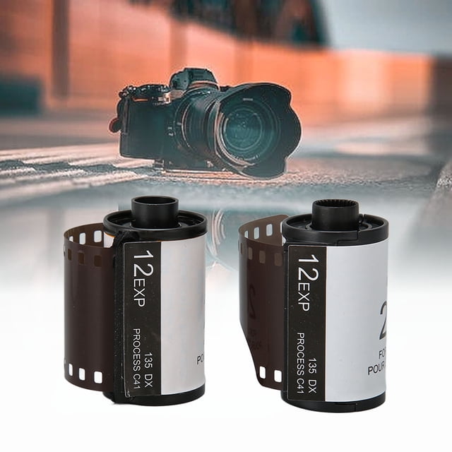 Película Negativa En Color Para Cámara, Película En Color 200 Grados ISO 35 Mm Alta Definición 2 Rollos Latitud De Exposición Amplia Para 135 Cámaras
