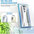 thumbnail image 5 of Compatible with Galaxy S23 Ultra Case, Heavy Duty Shockproof Military Drop Protection Slim Cases Phone Covers Clear for Samsung Galaxy S23 Ultra 5G 6.8 inches - Iridescent, 5 of 6
