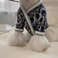 thumbnail image 2 of Suéter de perro. Botones Formal Elegante Abrigo de invierno Chaqueta(s) JAMW Sencillez, 2 of 4
