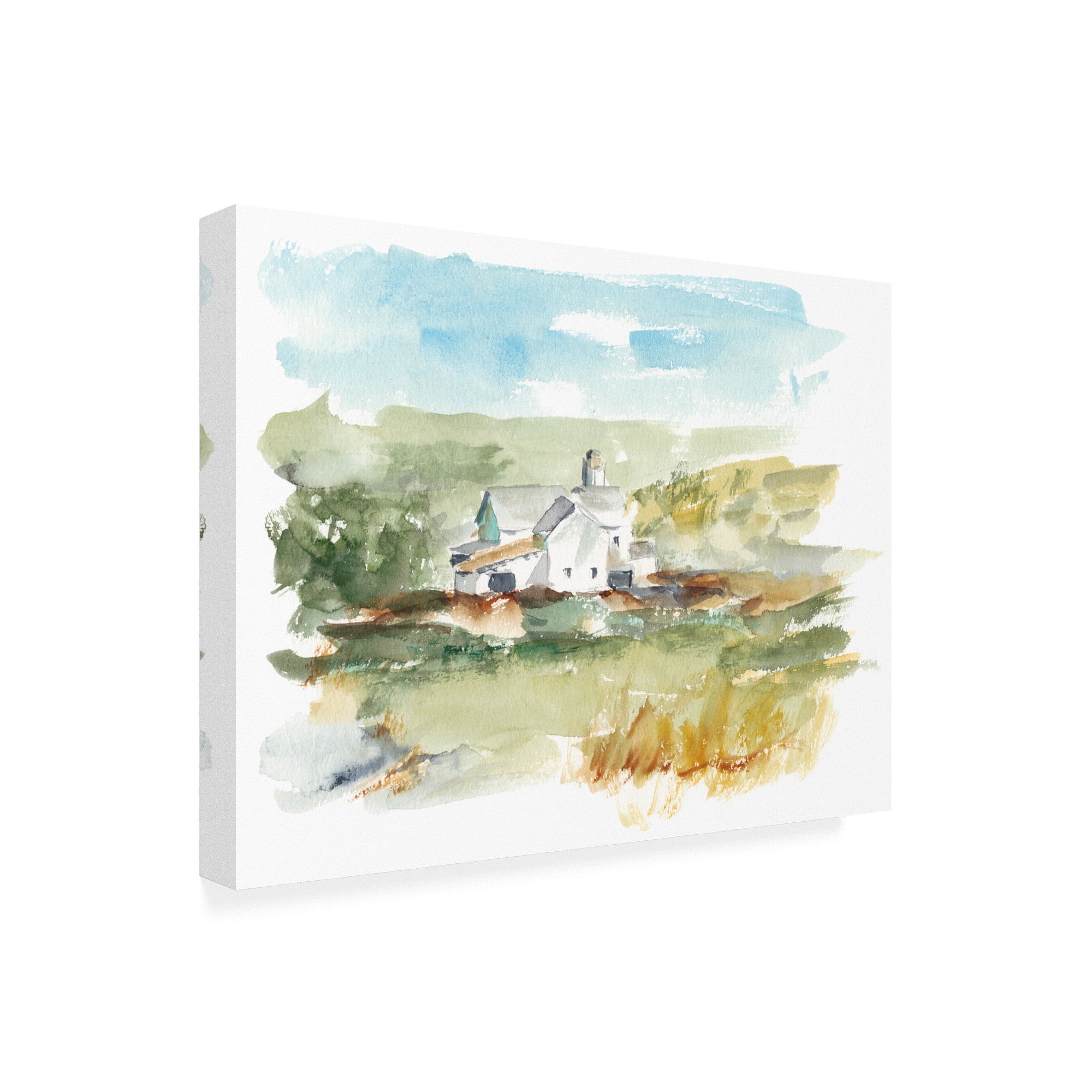 Trademark Fine Art 'Rural Plain Air IV' Canvas Art by Ethan Harper