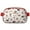 White Christmas Santa-1, variant on White Christmas Star and Gift Pattern Cute Fanny Packs for Women,Travel Waterproof Crossbody Fanny Bags Waist Purse for Women Anti Theft Adjustable Strap for Running Travel Cycling