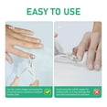 thumbnail image 6 of Professional Cuticle Trimmer Nail Cuticle Cutter Stainless Steel Cuticle Nippers with Sharp Blades of Cuticle Remover Clippers Manicure Tools Double Spring - Pedicure Nail Tools (Black - 4 Pack), 6 of 7