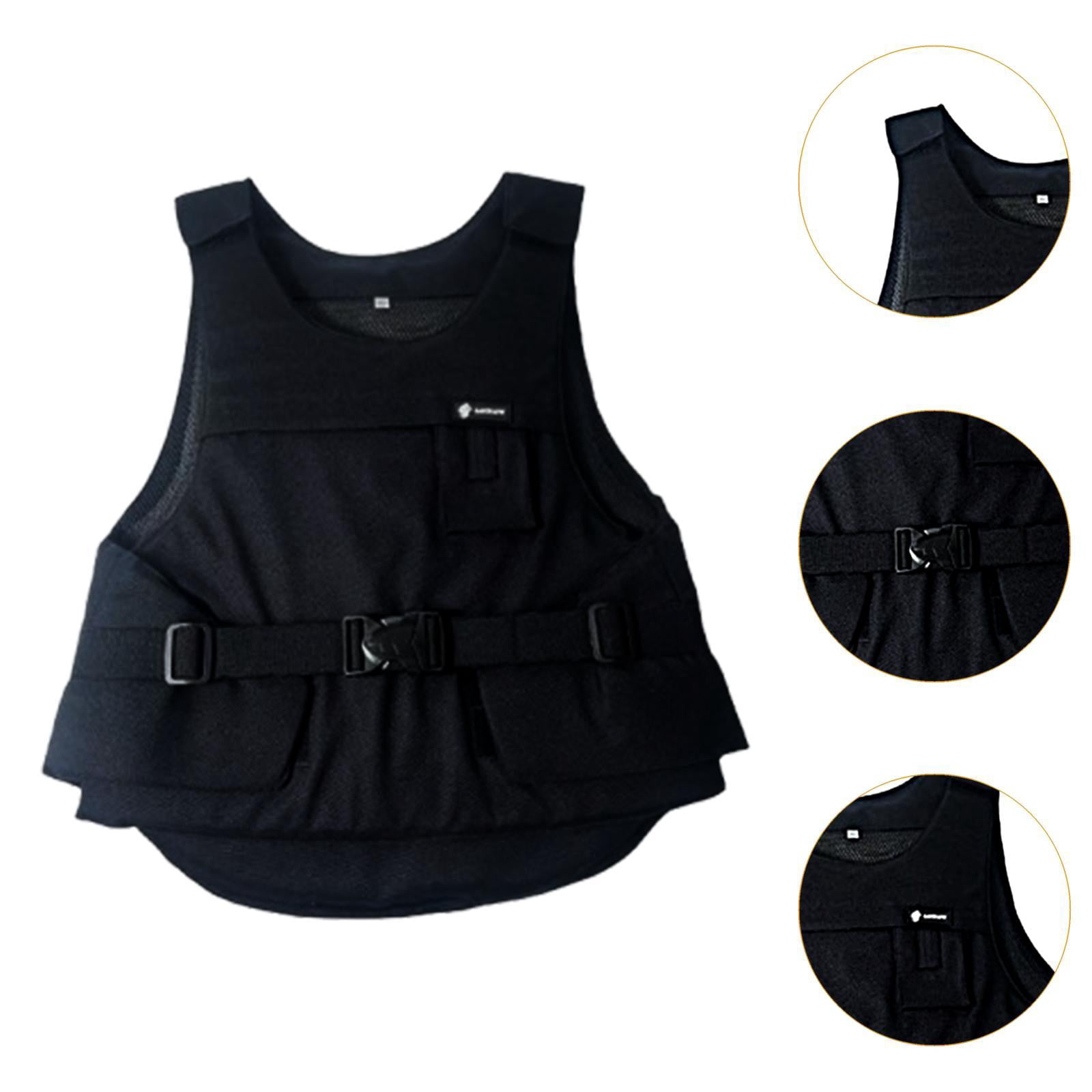 Wswqop Equestrian Equine Supplies Comfortable Professional Adjustable Strap Breathable XS