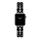 thumbnail image 1 of Pulsera de oro para mujer para Apple Watch Band 8 Ultra 49mm 7 SE 6 5 4 3 41mm 45mm 38/42mm 44 40mm Correa Lady Metal Leather Bracelet Tan Jianjun unisex, 1 of 2