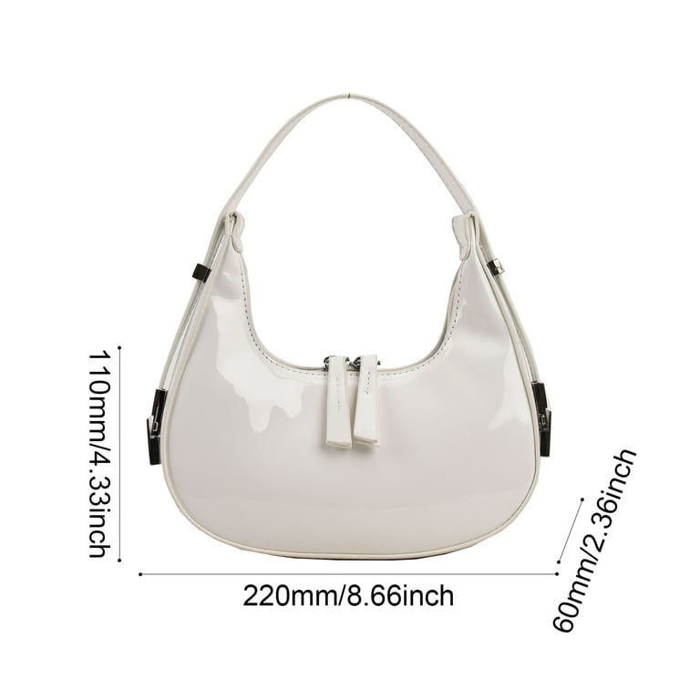 Women's Crescent Shoulder Bags Retro Y2k 90s Hobo Handbags