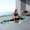 thumbnail image 5 of 1 PCS Leg Stretcher- 330.7lbs Heavy Duty Split Machine for Leg Stretching- Flexibility Stretching Equipment- Ballet, Yoga, Dance, Martial Arts- Home Yoga Gym(Cyan), Load Capacity: 150kg/330.7lbs, 5 of 9