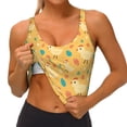thumbnail image 4 of Naloa Flowe Chicken Sports Bras for Women, High Support Bra with Removable Pads, Comfortable - X-Large, 4 of 9