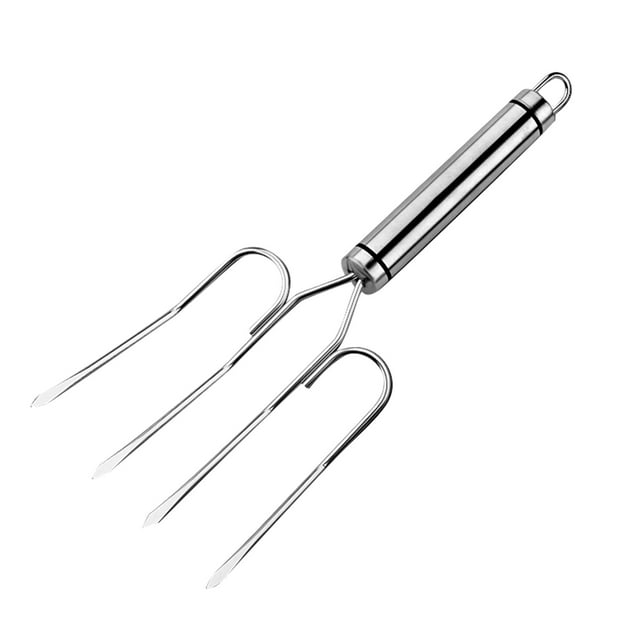 Barbecue Chicken Fork Stainless Large Multi Headed Turkey Fork Barbecue Meat Fork Barbecue String Chicken Wing Fork Pork Mutton Fork