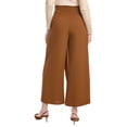 thumbnail image 2 of Gracia womens  Wrap Wide Leg Pant, m, Brown, 2 of 3