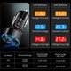 thumbnail image 2 of Cargador de coche USB Dual 3.1A de alta calidad, voltímetro con pantalla LCD de 2 puertos, adaptador de cargador de coche con enchufe para encendedor de cigarrillos de 12-24V, 2 of 5