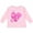 AD-Pink, variant on Inktastic Breast Cancer Awareness Pink Ribbon Around Heart Boys or Girls Long Sleeve Toddler T-Shirt
