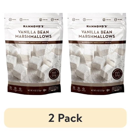(2 pack) Hammonds Vanilla Bean Marshmallows, 4oz.