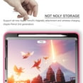 thumbnail image 7 of Dteck Case For Apple iPad Pro 12.9" 4th Gen (2020)/3rd Gen Pro 12.9 (2018),Shockproof Three-Layer Heavy Duty Protector Rubber Hard Stand Hand Strap Cover with Screen Protector 12.9-inch,Rose, 7 of 7