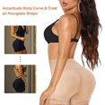 thumbnail image 5 of POP CLOSETS Women Seamless Butt Lifter Shapewear Booty Shorts Hip Enhancer Padded Lace Panties Underwear Boyshorts Body Shaper, 5 of 7