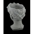 thumbnail image 3 of Visage Roman Goddess Cement Vase/Planter - Medium Size for Indoor Decor, 3 of 3