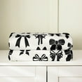 thumbnail image 7 of Kuscheln Bow Blanket Black Plush Throw Blanket, Kids Boys Girls Decor Cute Bowknot Flannel Fleece Blanket Microfiber Girls Bow Bedroom, 7 of 7