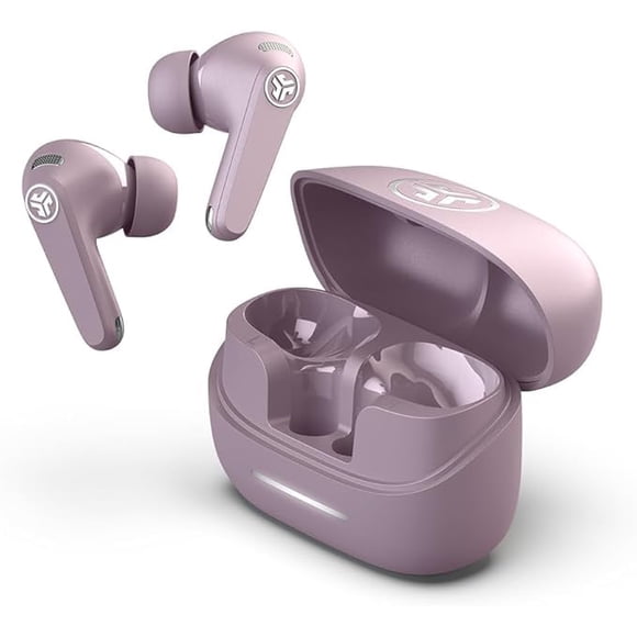 Audífonos Inalámbricos True Wireless JLab JBuds Pods ANC 56h de Reproducción Mauve