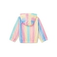 thumbnail image 3 of Wonder Nation Baby and Toddler Girl Lightweight Windbreaker Jacket, Sizes 12M-5T, 3 of 3