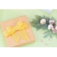 thumbnail image 4 of Joycrosso Burlap Wired Edge Ribbon 1 inch x 10 Yards, Yellow, Ideal for Crafting, Gift Wrapping, Wreath, Christmas Tree, and Rustic Wedding Decorations, 4 of 4