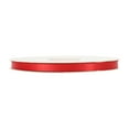 thumbnail image 2 of LaRibbons 3/8" Red Single Face Satin Ribbon, 100 Yard, 2 of 5