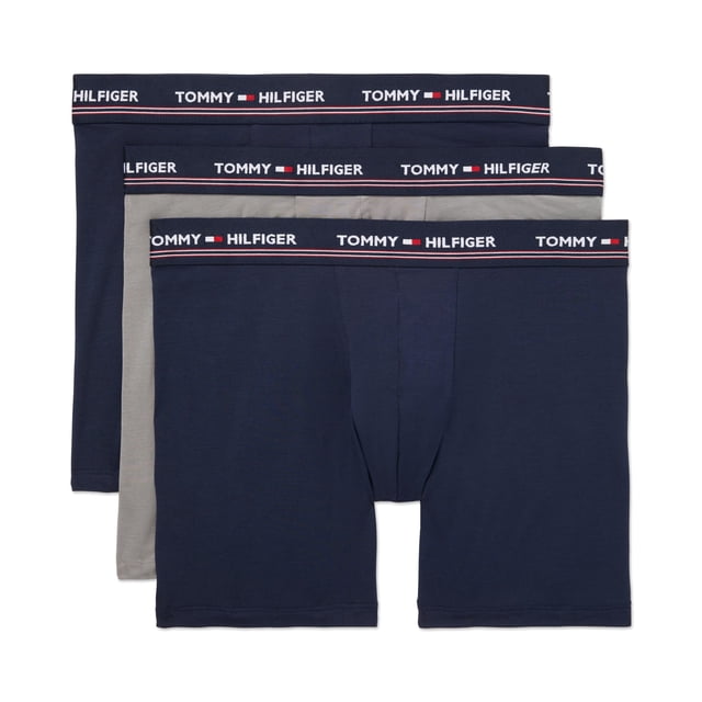 Calzoncillos tipo bóxer Tommy Hilfiger Modal para hombre, paquete de 3