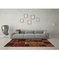 thumbnail image 3 of Ahgly Company Indoor Rectangle Oriental Brown Modern Area Rugs, 3' x 5', 3 of 4