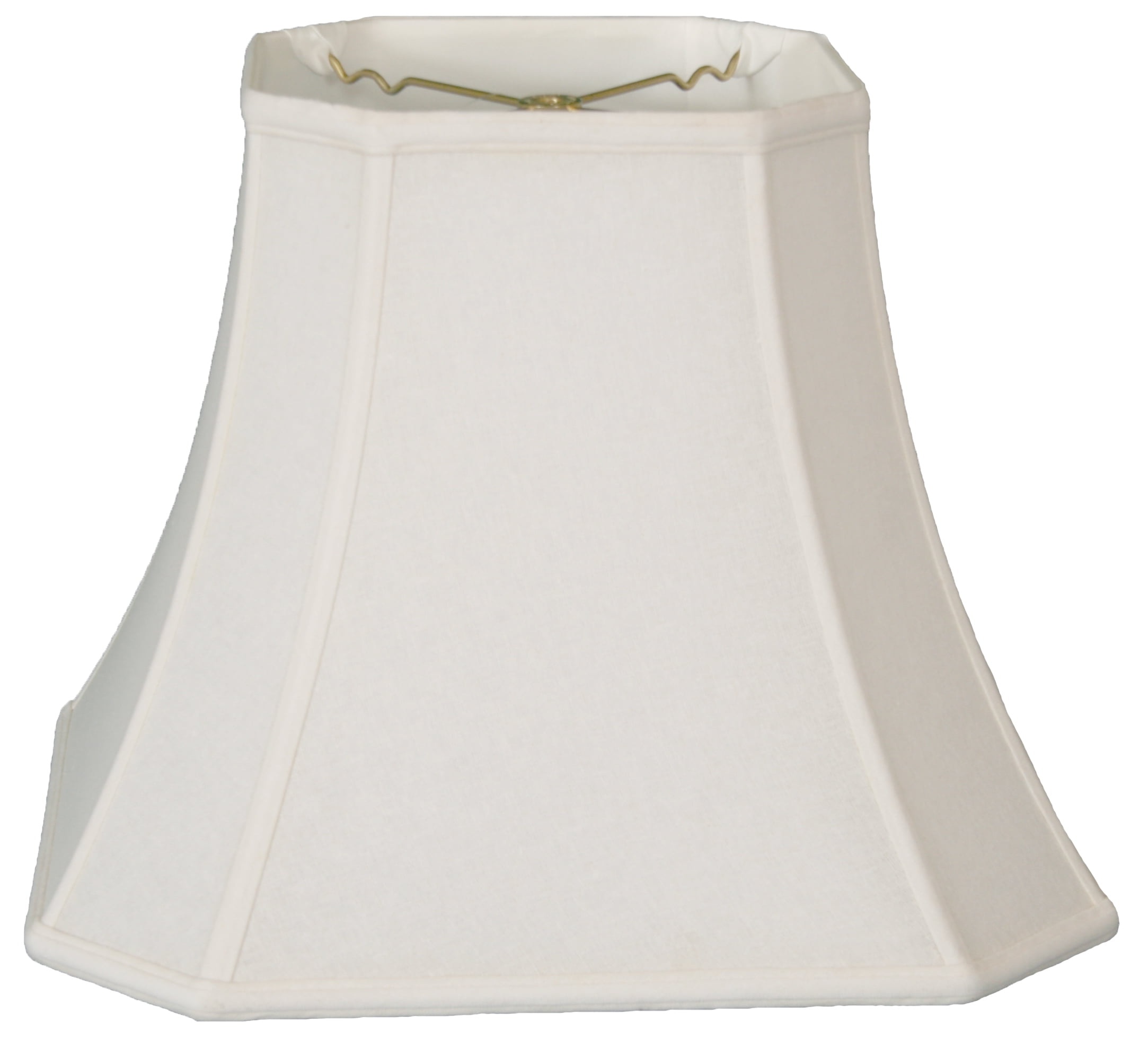 Royal Designs 12" Square Cut Corner Bell Lamp Shade Beige
