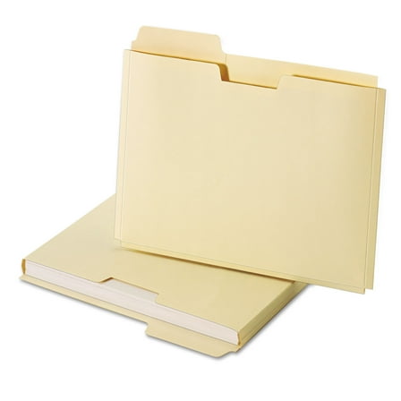 Pendaflex FP153L10 0.75 in. Expansion Letter Size File Folder Pocket - Manila (10/Pack)